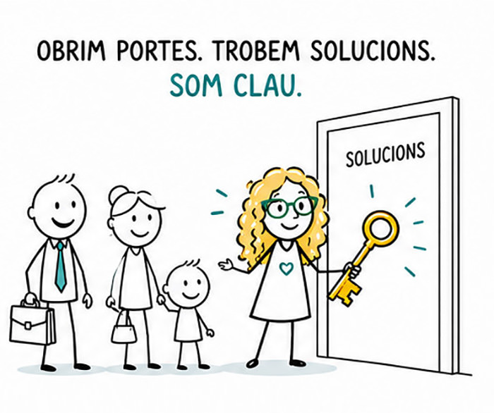 OBRIM PORTES TROBEM SOL.LUCIONS